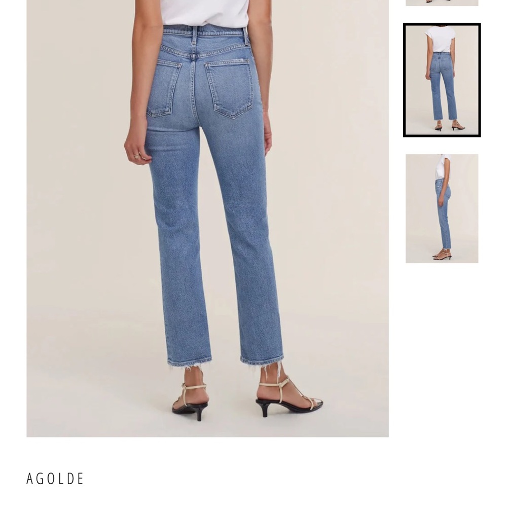 AGOLDE Wilder Mid Rise Comfort Straight Jeans 31